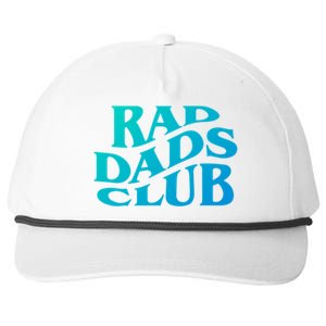 Rad Dads Club (Front+Back) Funny FatherS Day Rad Dad Cute Gift Snapback Five-Panel Rope Hat