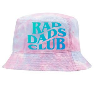 Rad Dads Club (Front+Back) Funny FatherS Day Rad Dad Cute Gift Tie-Dyed Bucket Hat