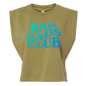 Rad Dads Club (Front+Back) Funny FatherS Day Rad Dad Cute Gift Garment-Dyed Women's Muscle Tee