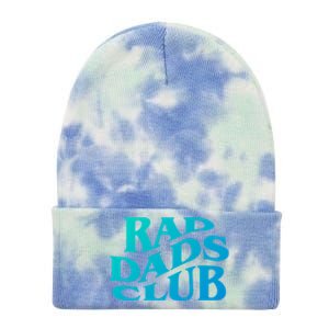 Rad Dads Club (Front+Back) Funny FatherS Day Rad Dad Cute Gift Tie Dye 12in Knit Beanie