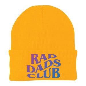 Rad Dads Club (Front+Back) Funny FatherS Day Rad Dad Cute Gift Knit Cap Winter Beanie