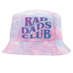 Rad Dads Club (Front+Back) Funny FatherS Day Rad Dad Cute Gift Tie-Dyed Bucket Hat