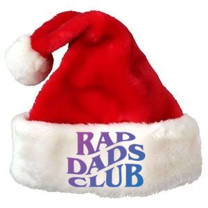 Rad Dads Club (Front+Back) Funny FatherS Day Rad Dad Cute Gift Premium Christmas Santa Hat