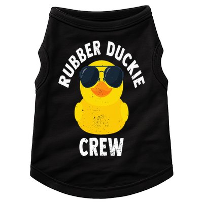 Rubber Duckie Crew Funny Rubber Duck Doggie Tank