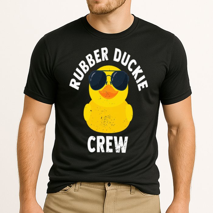 Rubber Duckie Crew Funny Rubber Duck Performance Shirt