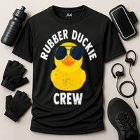 Rubber Duckie Crew Funny Rubber Duck Performance Shirt