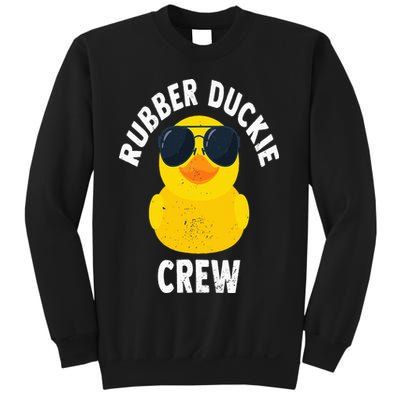 Rubber Duckie Crew Funny Rubber Duck Sweatshirt