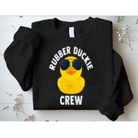 Rubber Duckie Crew Funny Rubber Duck Sweatshirt