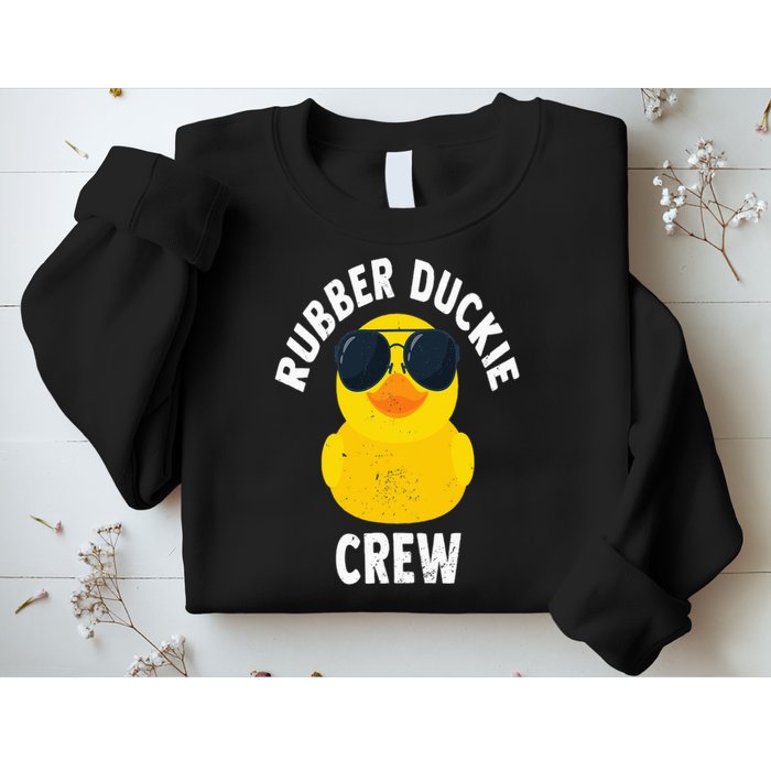 Rubber Duckie Crew Funny Rubber Duck Sweatshirt