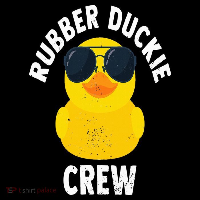 Rubber Duckie Crew Funny Rubber Duck T-Shirt