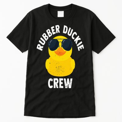 Rubber Duckie Crew Funny Rubber Duck Tall T-Shirt