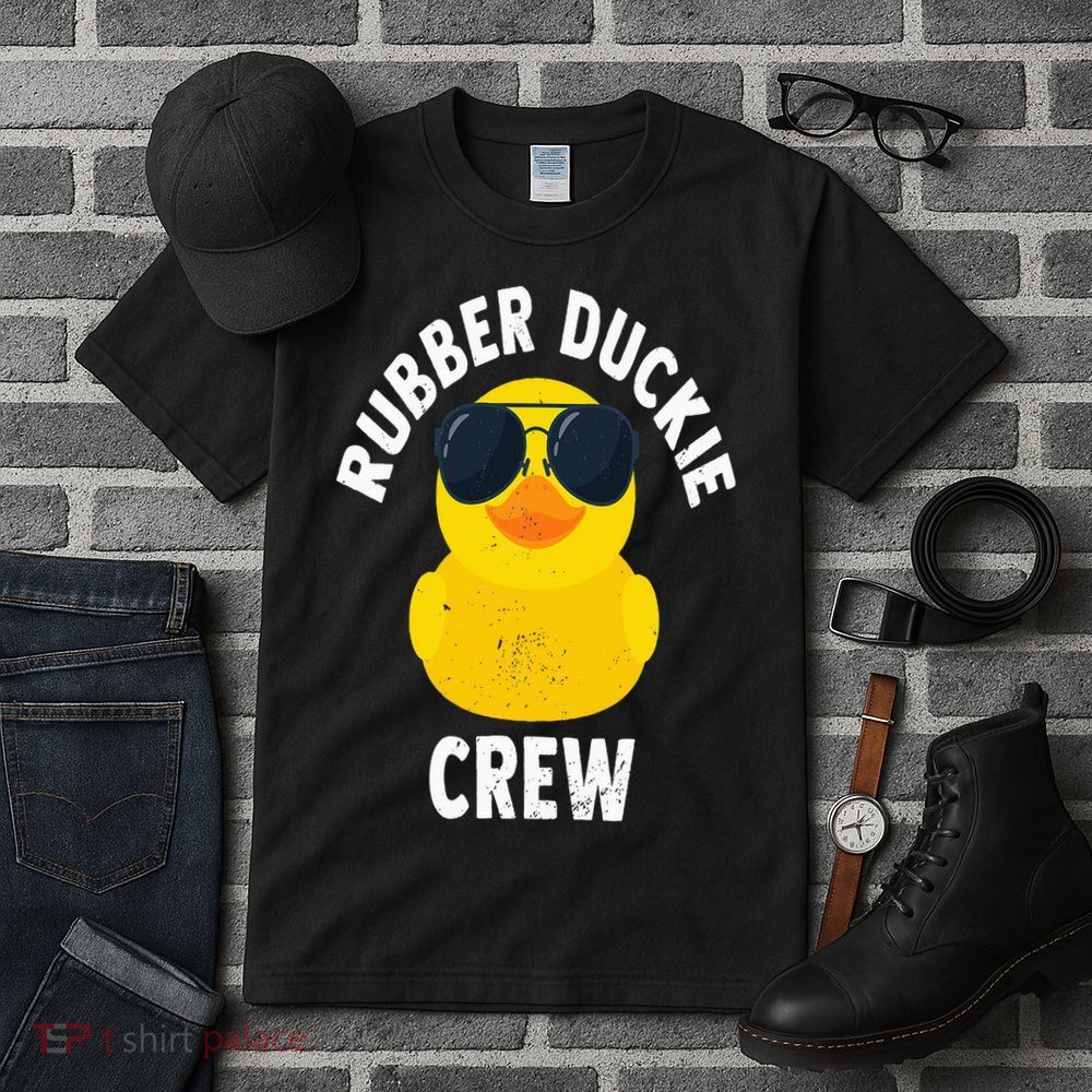 Rubber Duckie Crew Funny Rubber Duck Tall T-Shirt