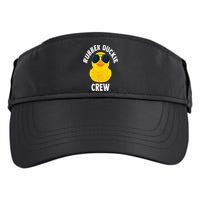 Rubber Duckie Crew Funny Rubber Duck Adult Drive Performance Visor