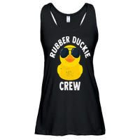 Rubber Duckie Crew Funny Rubber Duck Ladies Essential Flowy Tank