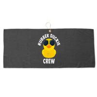 Rubber Duckie Crew Funny Rubber Duck Large Microfiber Waffle Golf Towel