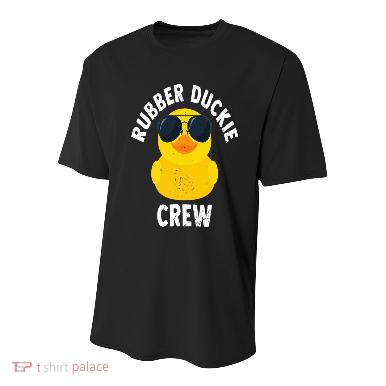 Rubber Duckie Crew Funny Rubber Duck Youth Performance Sprint T-Shirt
