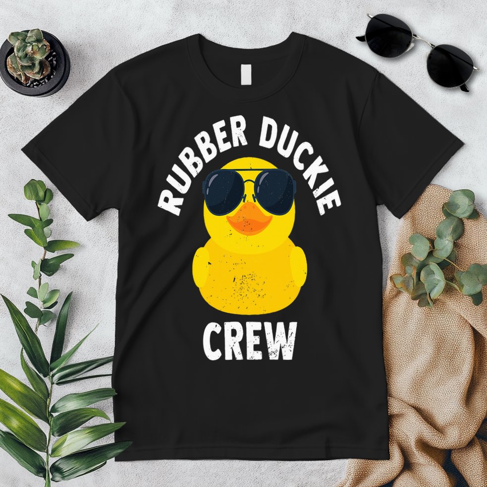 Rubber Duckie Crew Funny Rubber Duck Premium T-Shirt