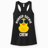 Rubber Duckie Crew Funny Rubber Duck Womens Tank Top