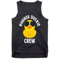 Rubber Duckie Crew Funny Rubber Duck Tank Top