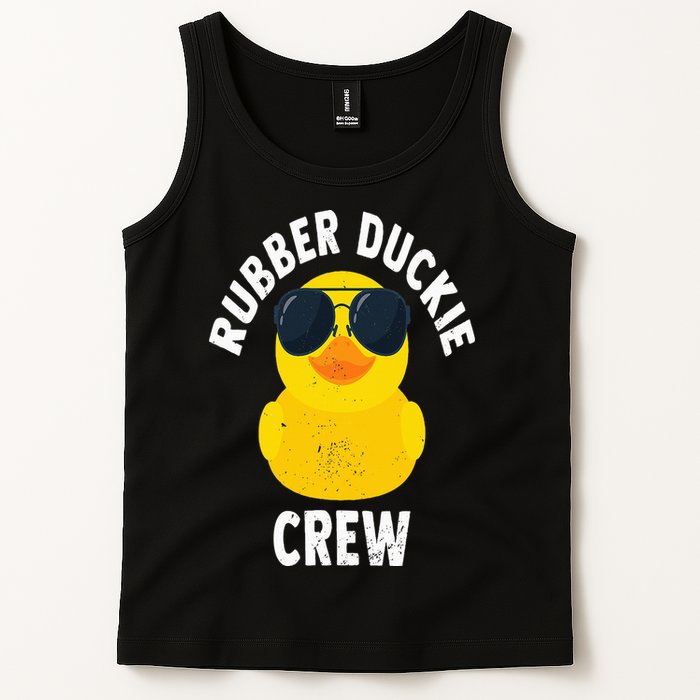 Rubber Duckie Crew Funny Rubber Duck Tank Top