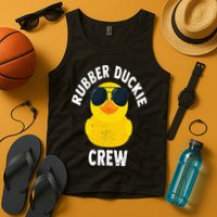 Rubber Duckie Crew Funny Rubber Duck Tank Top
