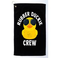 Rubber Duckie Crew Funny Rubber Duck Golf Towel