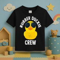 Rubber Duckie Crew Funny Rubber Duck Toddler T-Shirt