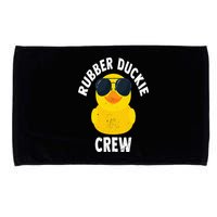Rubber Duckie Crew Funny Rubber Duck Microfiber Hand Towel