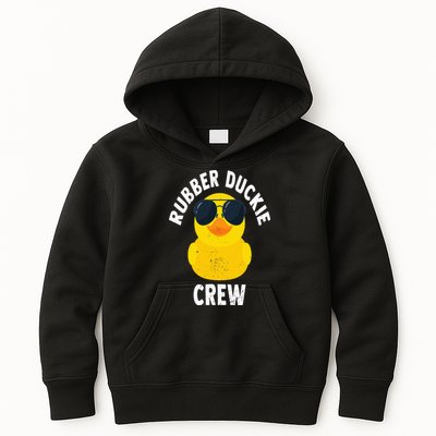 Rubber Duckie Crew Funny Rubber Duck Kids Hoodie