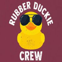 Rubber Duckie Crew Funny Rubber Duck 16oz Travel Tumbler