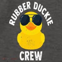 Rubber Duckie Crew Funny Rubber Duck Vector Backpack