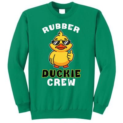 Rubber Duckie Crew Funny Yellow Duck Duckling Toy Cute Sweatshirt