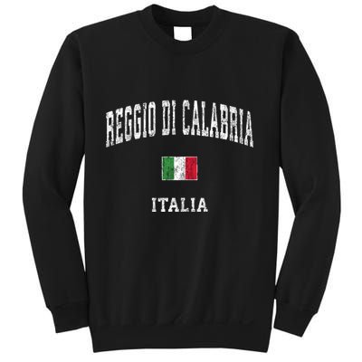 Reggio Di Calabria Italy Vintage Athletic Sports Sweatshirt