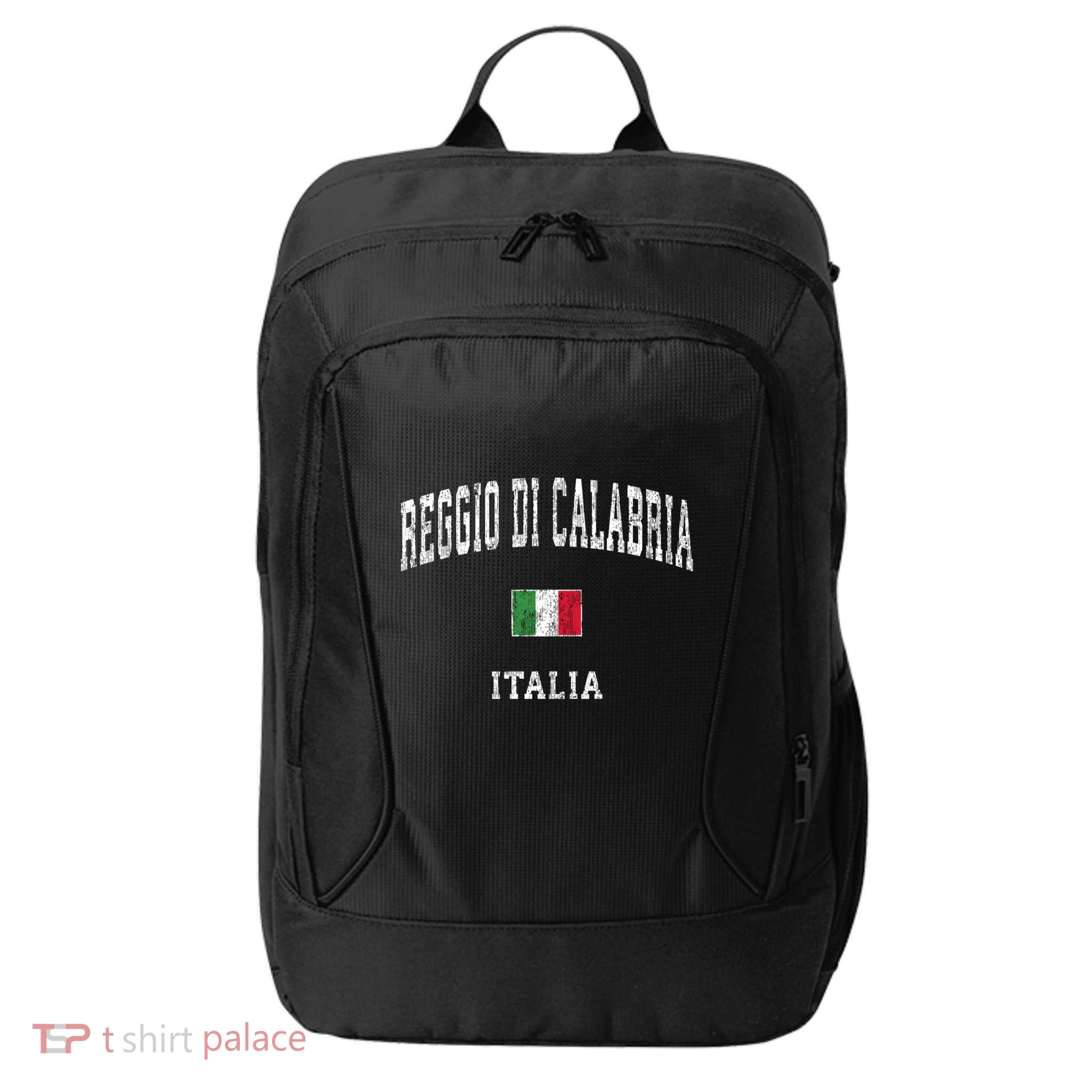 Reggio Di Calabria Italy Vintage Athletic Sports City Backpack