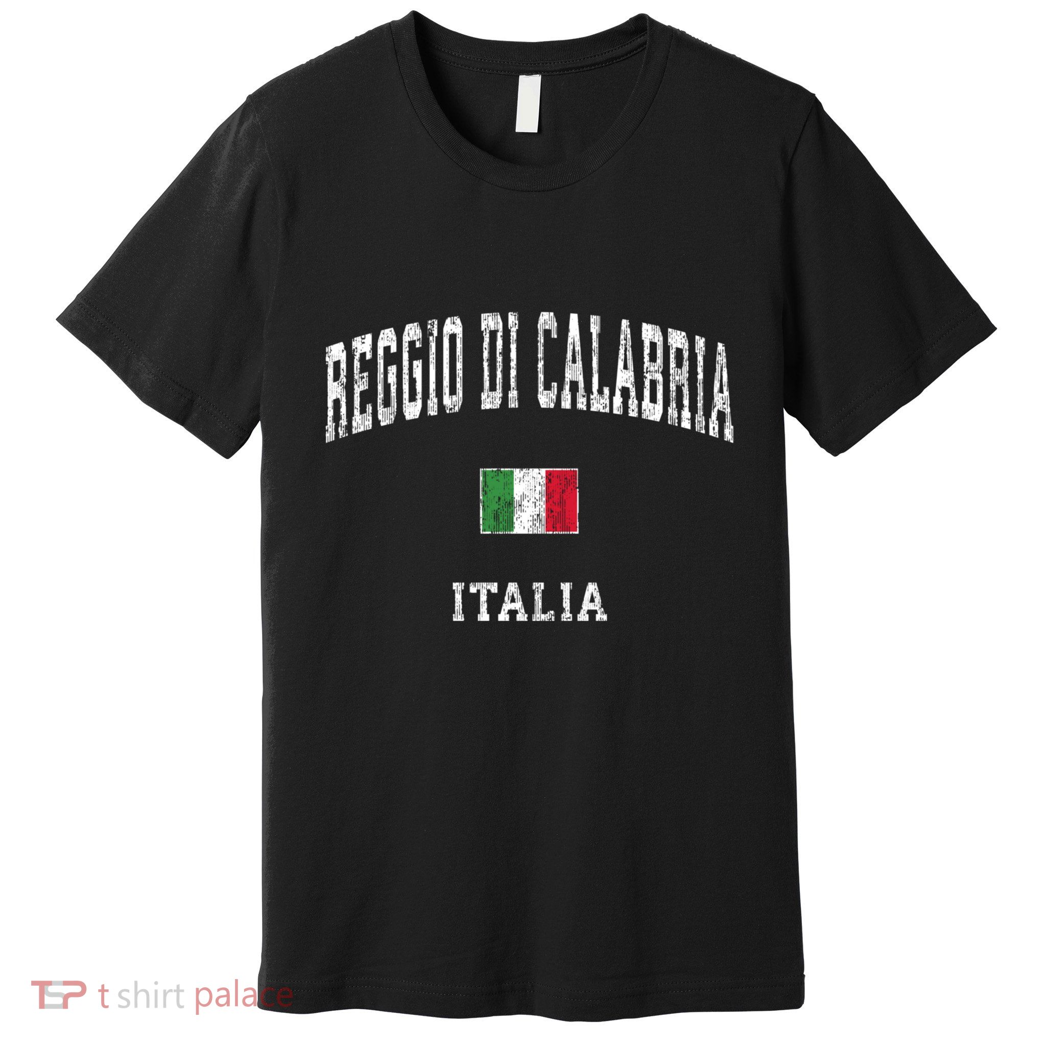 Reggio Di Calabria Italy Vintage Athletic Sports Premium T-Shirt