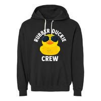 Rubber Duckie Crew retro Rubber Duck Garment-Dyed Fleece Hoodie