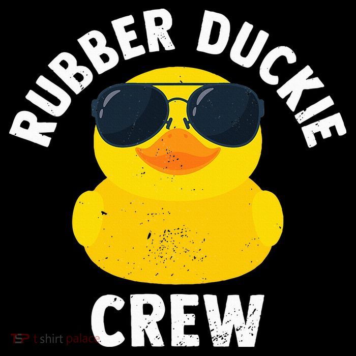 Rubber Duckie Crew retro Rubber Duck Tall T-Shirt
