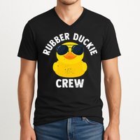 Rubber Duckie Crew retro Rubber Duck V-Neck T-Shirt
