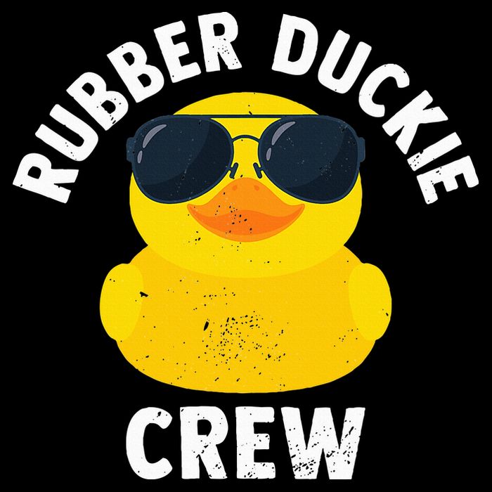 Rubber Duckie Crew retro Rubber Duck 7-Panel Snapback Hat