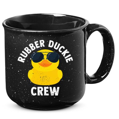 Rubber Duckie Crew retro Rubber Duck 15oz Campfire Ceramic Mug