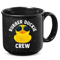 Rubber Duckie Crew retro Rubber Duck 15oz Campfire Ceramic Mug