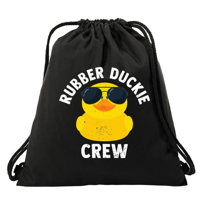 Rubber Duckie Crew retro Rubber Duck Drawstring Bag