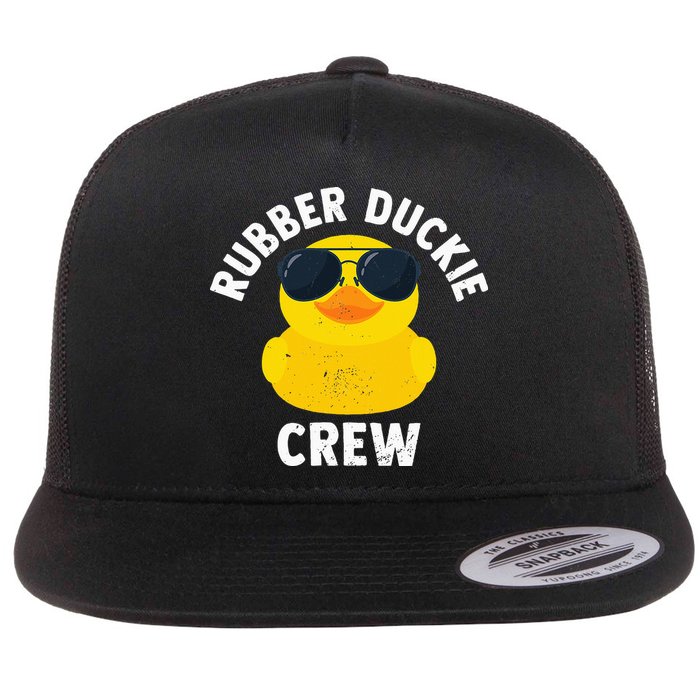 Rubber Duckie Crew retro Rubber Duck Flatbill Hat