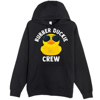 Rubber Duckie Crew retro Rubber Duck Premium Pullover Hoodie