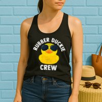 Rubber Duckie Crew retro Rubber Duck Womens Tank Top
