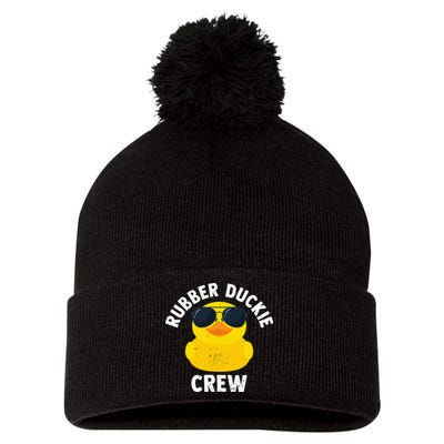 Rubber Duckie Crew retro Rubber Duck Pom Pom 12in Knit Beanie