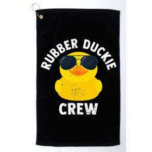 Rubber Duckie Crew retro Rubber Duck Platinum Collection Golf Towel