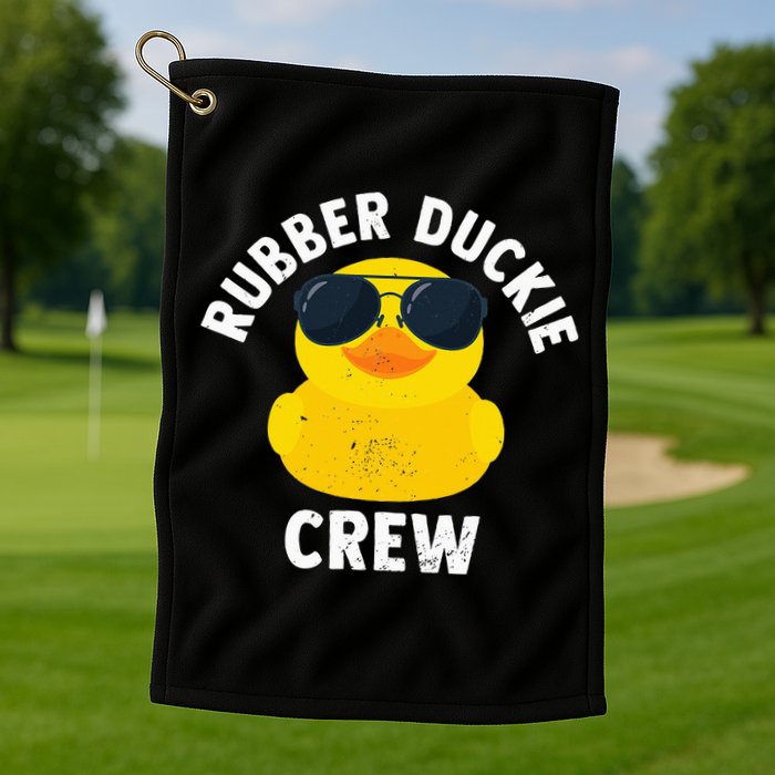 Rubber Duckie Crew retro Rubber Duck Golf Towel