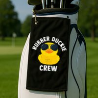 Rubber Duckie Crew retro Rubber Duck Golf Towel