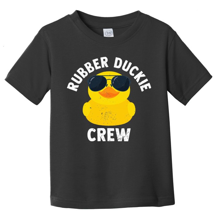 Rubber Duckie Crew retro Rubber Duck Toddler T-Shirt